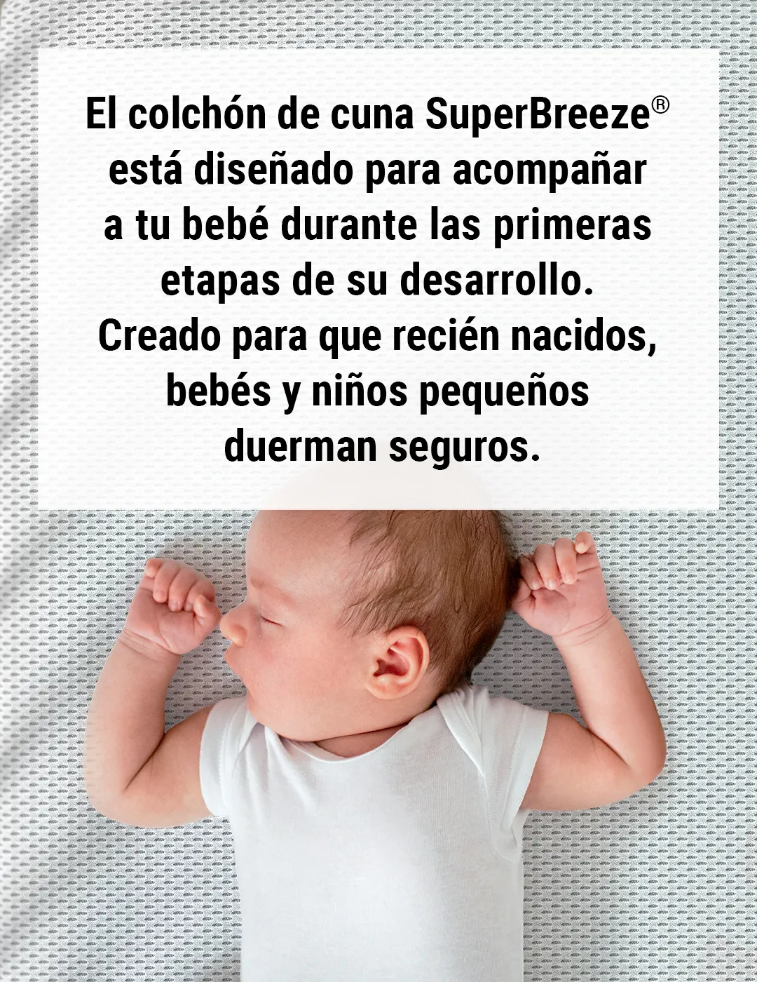Imagen de un colchón bett1 con el sello de aprobación de kidsgo, destacando su calidad para bebés.